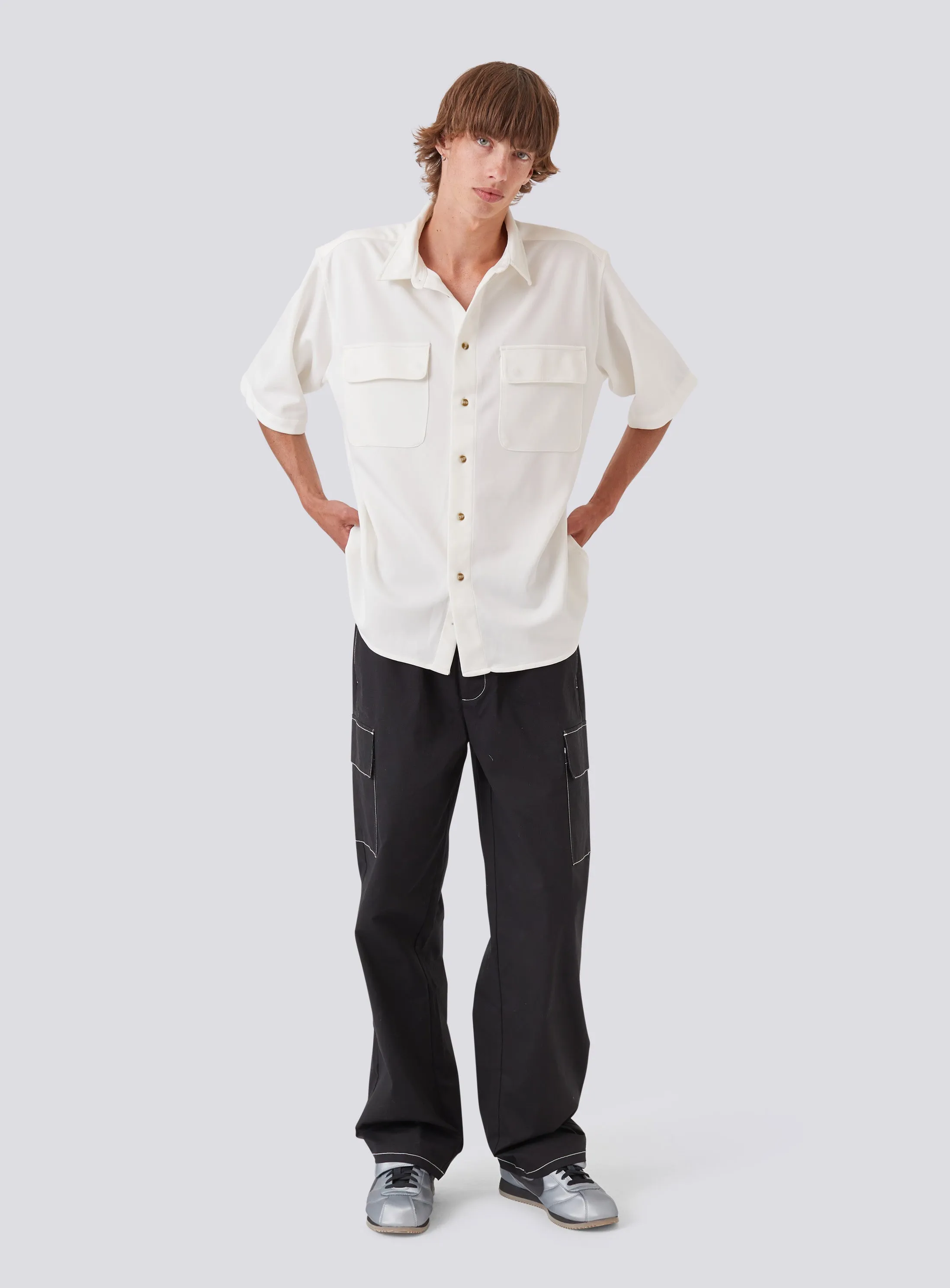 Puff Shirt White