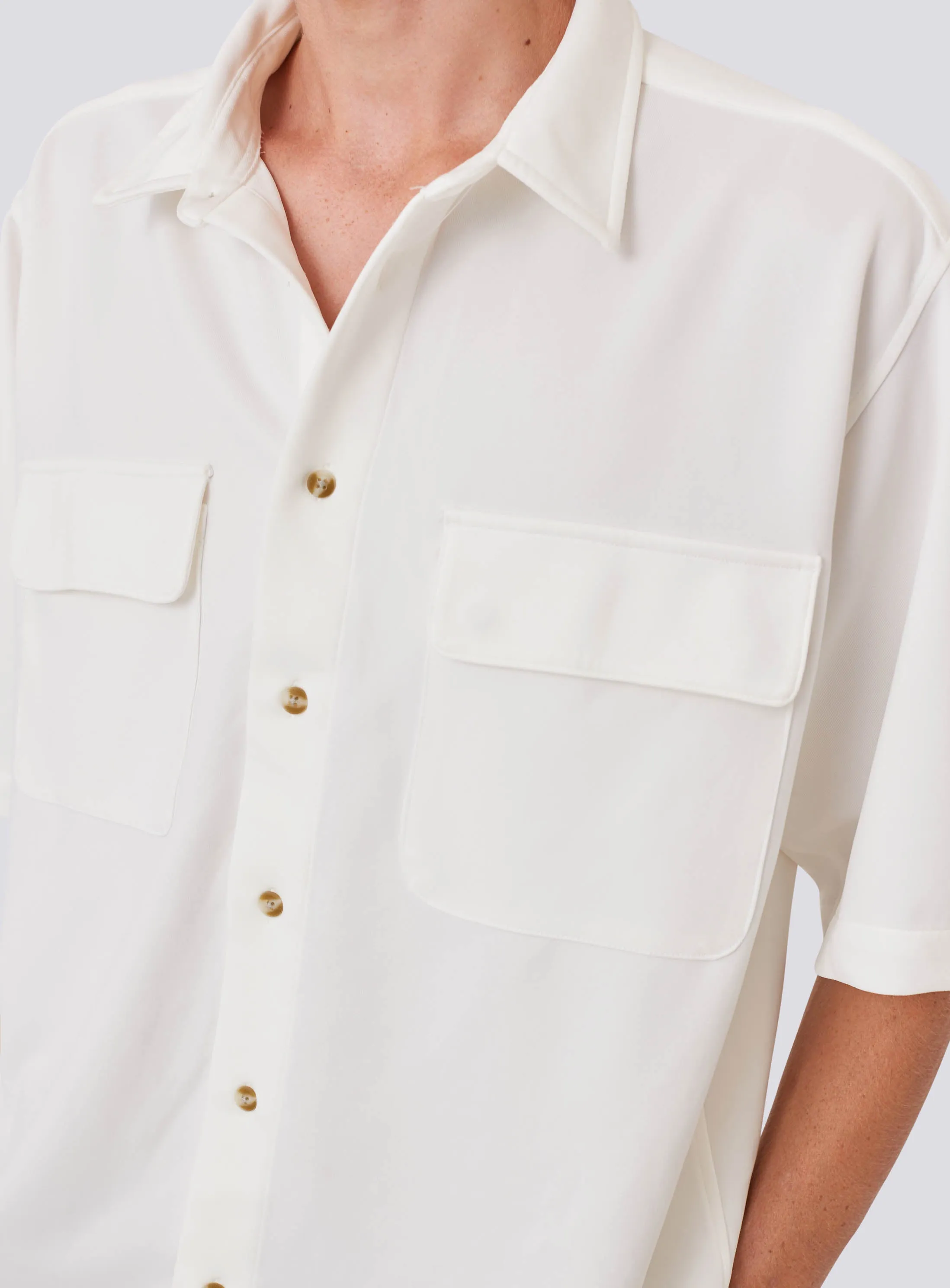 Puff Shirt White