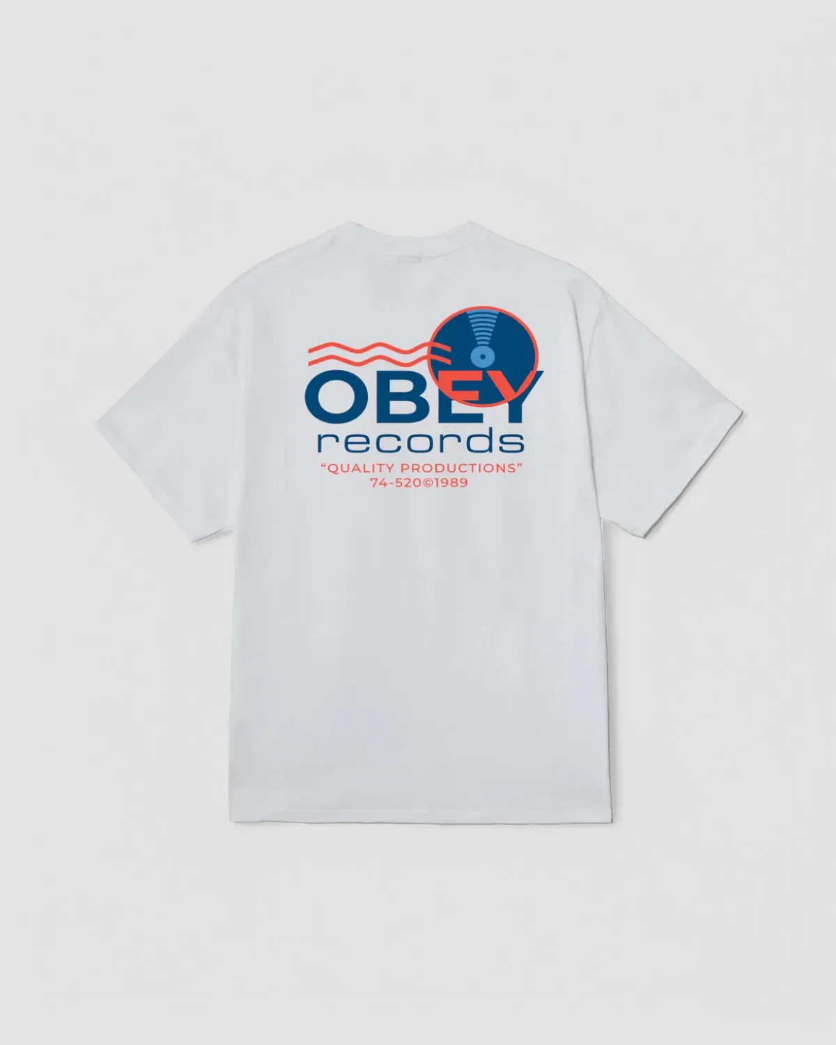 Record Sound T-shirt - White
