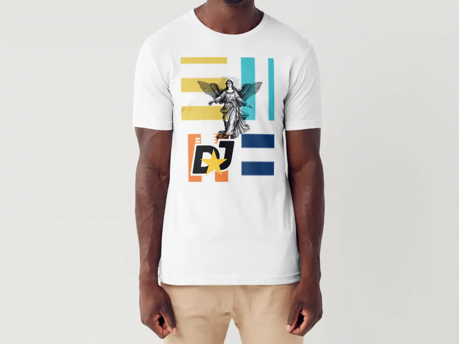 Rock DJ inspired Organic Cotton T-Shirt