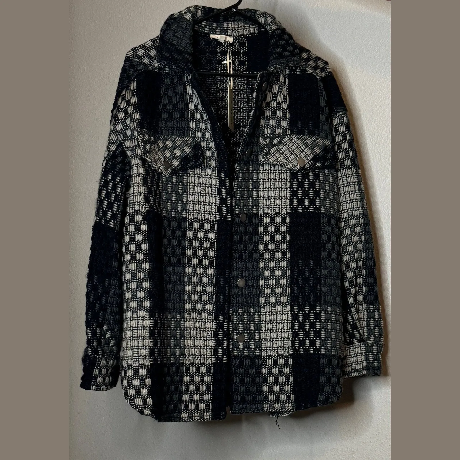 💥SALE💥 Peyton Mono Black Jacket