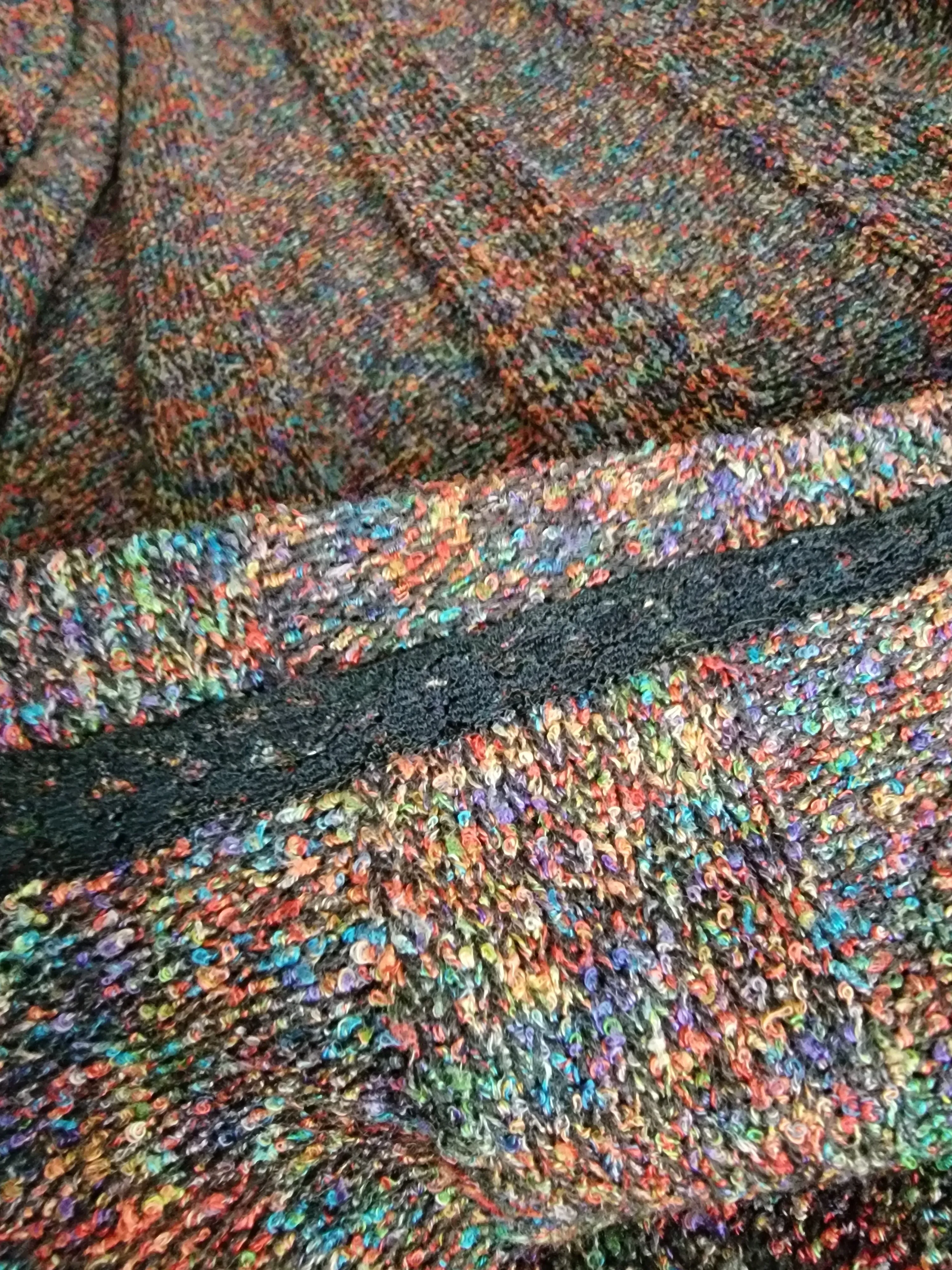 Vintage 1980's Frank Usher – London Knit Dress