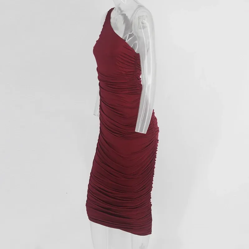Women's Spring/Summer Sheath Asymmetrical High-Waist Dress