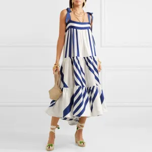 Women's Summer Casual Cotton Loose Dress
